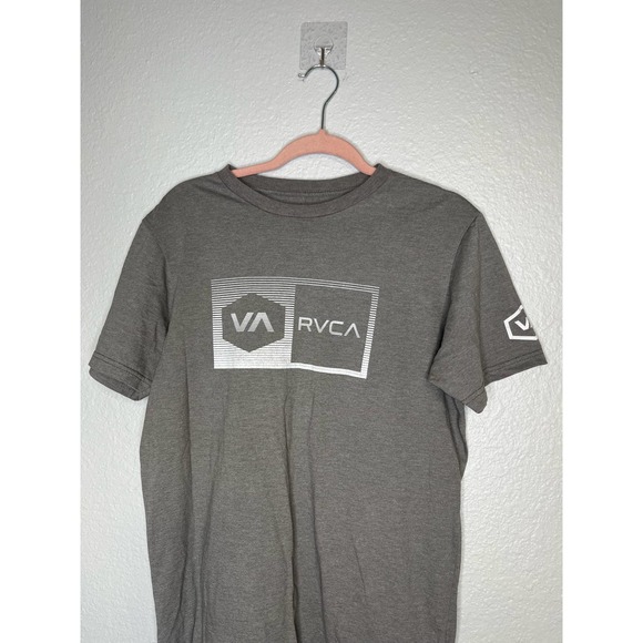 RVCA Gray Graphic T-Shirt - Picture 3 of 6
